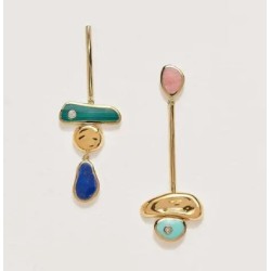 Pendientes asimétricos