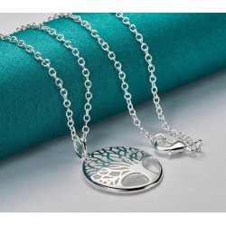 Collar de Plata Arbol de la vida. Significado Joya Árbol de la vida