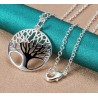 Collar de Plata Arbol de la vida. Significado Joya Árbol de la vida