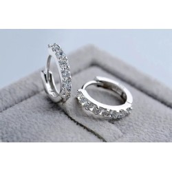 Pendientes con Circonitas Plata. Comprar Joyas Plata online