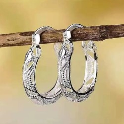 Pendientes Plata Mujer Originales. Aretes Originales Plata