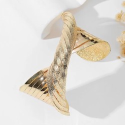 Brazalete Elegante dorado Mujer. Bisutería elegante