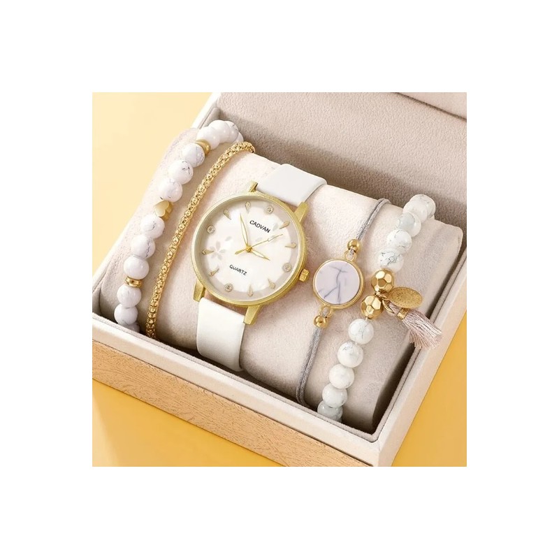 Reloj blanco barato