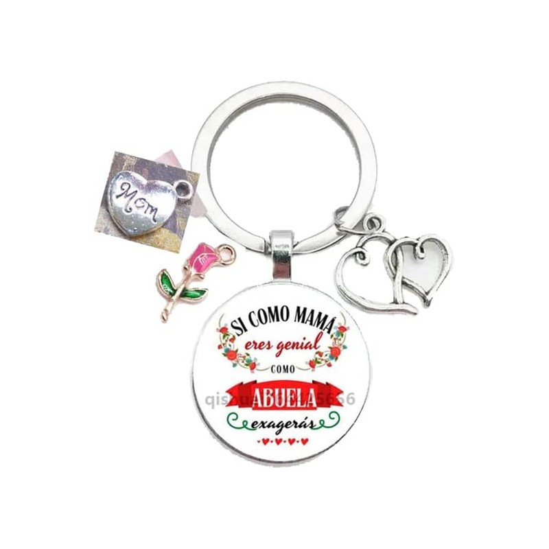 llavero regalo madre abuela