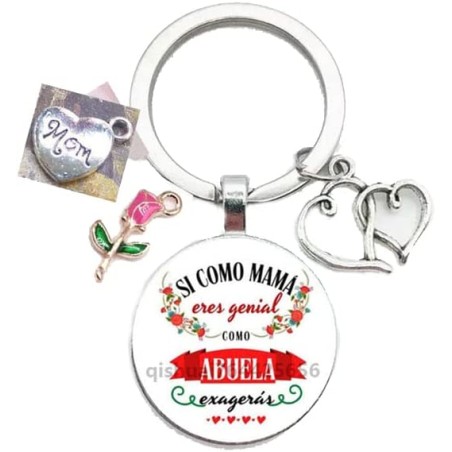 llavero regalo madre abuela