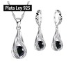 Pendientes elegantes plata
