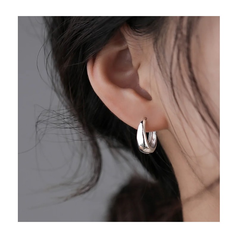 Aretes de Plata para Mujer Pequeños
