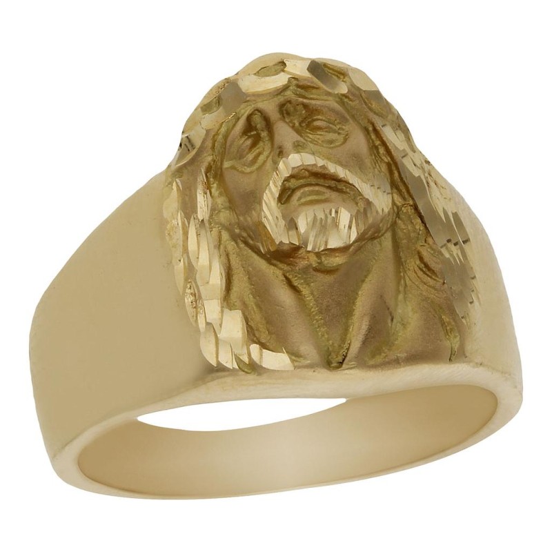 Sello Oro 18KL Cristo Se95