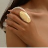 anillo doradoo bohemio