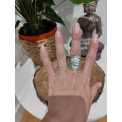 Anillo Bohemio ancho Bisutería Online