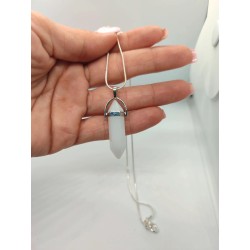 Gargantilla de Plata 925 para Mujer con cristal blanco