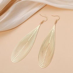 Pendientes Bohemios Dorados Bisuteria Artesanal