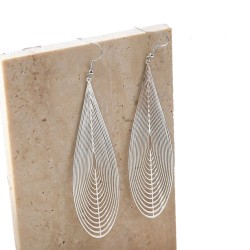 Pendientes Bohemios Dorados Bisuteria Artesanal